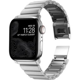 Bracelet En Acier Nomad Apple Watch V2 40/41mm Argent