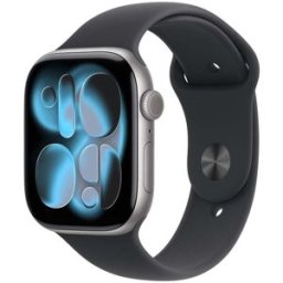Apple Watch Series 11 Oled 46 Mm Numérique 416 X 496 Pixels Écran Tactile Gris Wifi Gps (satellite)