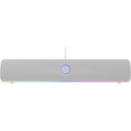 Genesis Ncs-2305 Haut-parleur Soundbar Blanc 2.0 Canaux 10 W