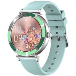 Trevi T-fit 245 L 3,23 Cm (1.27") Ips 41 Mm Numérique Écran Tactile Vert, Métallique