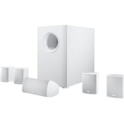Canton Movie 135 Set D'enceintes 620 W Home Cinéma Blanc 5.1 Canaux 2-voies 200 W