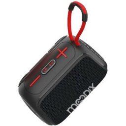 Moodix Enceinte Bluetooth Portable 5w Noir Ipx6, Microsd, Étanche