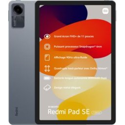 Tablette tactile Redmi Pad SE 11'' 128 Go Wi-Fi XIAOMI