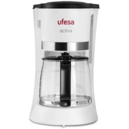 Machine À Café Filtre Ufesa Comptoir White Ground Coffee 6 Tasses