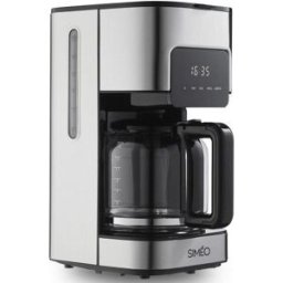 Machine À Café Filtre Simeo Comptoir Stainless Steel Coffee Beans 17 Tasses