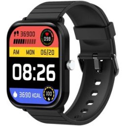 Celly Trainermate2bk Smartwatche Et Montre De Sport 5,11 Cm (2.01") Numérique 240 X 296 Pixels Écran Tactile Noir