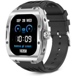 Ksix Hero 4,95 Cm (1.95") Amoled 45 Mm Numérique 410 X 502 Pixels Écran Tactile Métallique