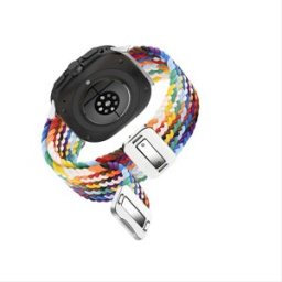 INF Bracelet En Nylon Tissé Ultra Élastique Pour Samsung Watch 7 Grey