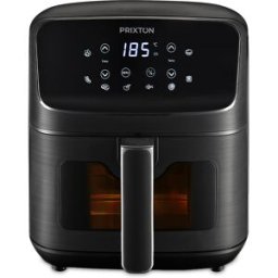 Prixton Friteuse À Air Cook Organics 4,2 L, 8 Programmes, Écran Led Tactile, 1500 W, 80–200 °c, Minuterie 60 Min