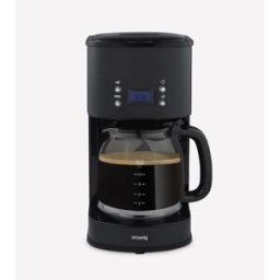 Cafetiere Programmable - Hkoenig - Mg32 - 1,5 L (12 Tasses) - 1000 W - Ecran Lcd - Maintien Au Chaud - Noir