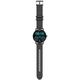 Celly Trainerround2bk Smartwatche Et Montre De Sport 3,25 Cm (1.28") Numérique 320 X 320 Pixels Écran Tactile Noir Gps