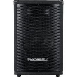ENTREPOTBRICO Enceinte Passive Dj Pa Sono Haut-parleur Subwoofer 10'' 25cm Chassis Bois 400w