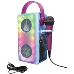 LEXIBOOK Puissante Enceinte Bluetooth Lumineuse La Reine Des Neiges Avec Micro
