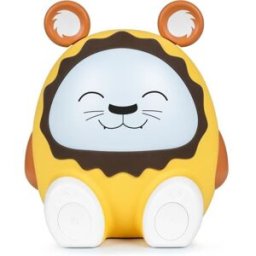BIGBEN INTERACTIVE Enceinte Lumineuse & Veilleuse Bigben Lion Bluetooth 5.0, 15w, Veilleuse Réglable, Minuterie, Batterie Usb-c