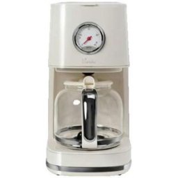 BIKITCHEN COOK Cafetière À Filtre Bikitchen Préparation De Café À La Maison White 12 Tasses