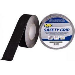 Hpx Ruban Antidérapant De Sécurité 50 Mm X 18 M Black One Size