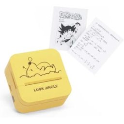 INF Mini Imprimante Thermique Portable 58mm - Imprimante d'Étiquettes Bluetooth pour iOS, Android & Windows Jaune