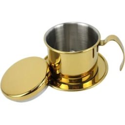 INF Dripper pour café verseuse en acier inoxydable 304 avec plaque de distribution et filtre métallique - extraction homogène, Or