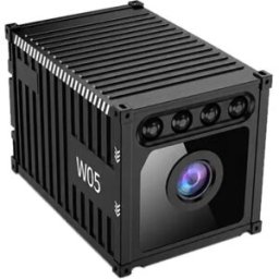 INF Caméra sport 1080p Vision nocturne infrarouge avec fixation magnétique, hotspot AP et enregistrement en boucle Le noir