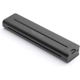 INF Imprimante de pochoirs A46 - Imprimante thermique portable Bluetooth pour tatouage, Noir, compatible avec Android,