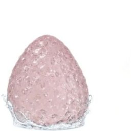INF Jouet anti-stress Fraise - Squishy TPR doux, Haute élasticité, Fidget sensoriel portable, Cadeau d'anniversaire créatif