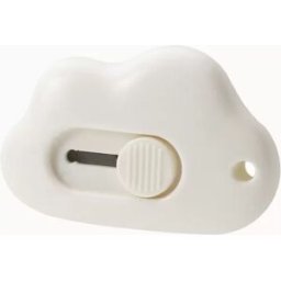INF Couteau de déballage mini portable compatible avec étudiants pour ouvrir colis, enveloppes et découper papier, lame en ABS