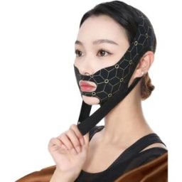 INF Masque de lifting V 4.0 antidérapant granulaire, compression double couche, lot de 2