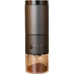 INF Moulin à café électrique portable - Moulin à meules rechargeable avec réglages ajustables