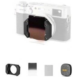 Kit de démarrage Nisi X100 (support, médium GND8, filtre polarisant, sacoche)