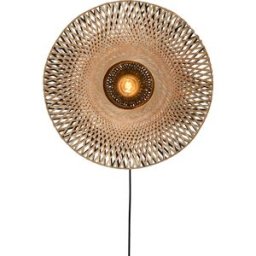 GOOD & MOJO - Applique avec prise Kalimantan - Bois naturel - Bambou