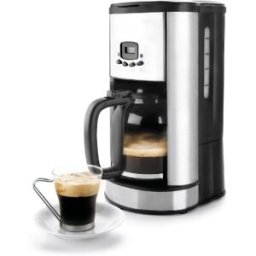 Machine À Café Filtre Lacor Comptoir Black, Stainless Steel 20 Tasses