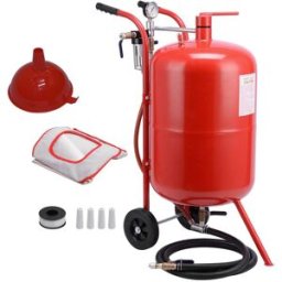 Varan Motors - NESB-03 Sableuse mobile 76 litres 0-10 Bars avec Accessoires