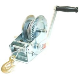 Varan Motors - H2500 Treuil manuel à manivelle 1100 / 2200kg pour remorque, quad, bateau avec cable de Ø4.8mm x 8m