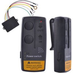 Varan Motors - PN060 Télécommande sans fil universelle pour treuil, avec récepteur, 12v