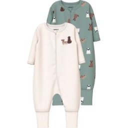 Name It Pyjama à Manches Longues Dog 2 Unités Green Milieu / Jet Stream 24 Mois Garçon