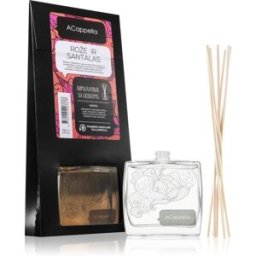 ACappella Rose and Sandalwood diffuseur d'huiles essentielles avec recharge 100 ml