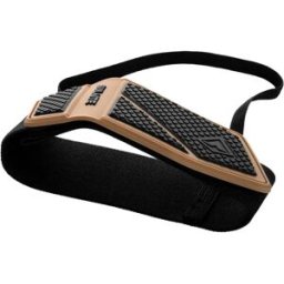 INF Couvre-pointe pour levier de vitesse moto – Protection PVC antidérapante avec bande élastique et Velcro pour protection Marron