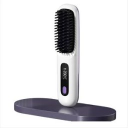 INF S7 Lisseur et fer à boucler portable sans fil Blanc