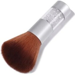 INF Brosse anti-poussière pour ongles à manche strass – Poils en fibre doux pour ongles acryliques et gel, portable multicolore