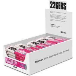 226ers Boîte De Barres énergétiques à Mâcher Electrolytes Vegan Fraise 30g 42 Unités