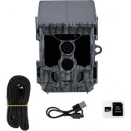 Rollei Caméra sauvage alimentée par énergie solaire 4K WiFi Wildlife