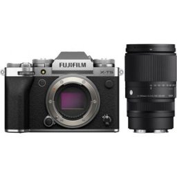Fujifilm X-T5 boîtier argent + Sigma 16-300mm f3,5-6,7 DC OS Fuji X