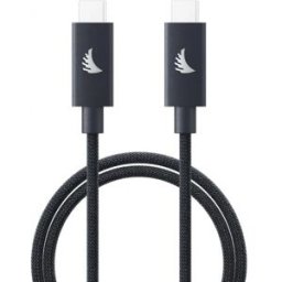 Angelbird Câble USB-C 4.0 Solid Flex(TM) Bleu Gris 32cm