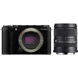 Fujifilm X-M5 Boîtier Noir + Sigma 18-50mm f2,8 Fuji X