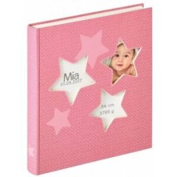 Walther UK-133-R Album bébé Estrella rouge 28x30,5 50 pages blanches