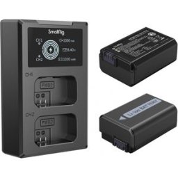 SmallRig 3818 Kit batterie + chargeur NP-FW50