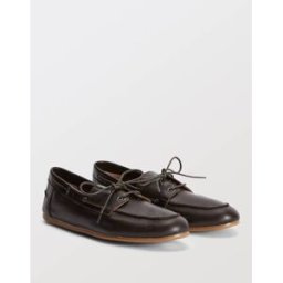 MONOPRIX PREMIUM Chaussures bateau à lacets en cuir 37