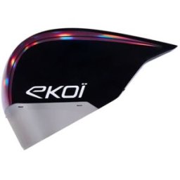 Ekoï Casque EKOI Racing PURE AERO Mirror Cat2 Noir Holo Cerise noir rose Unique male