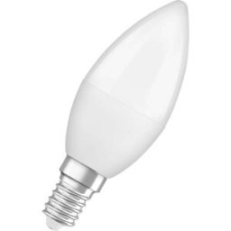 OSRAM HOMELIGHTING 4058075429680 LED CEE F (A - G) E14 forme de flamme 4.9 W = 40 W blanc neutre (Ø x H) 37 mm x 100 mm non dimmable 3 pc(s)