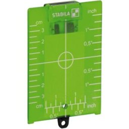 Stabila 17924 Plaque de lecture laser Laser vert Adapté pour (marque de niveaux) Stabila